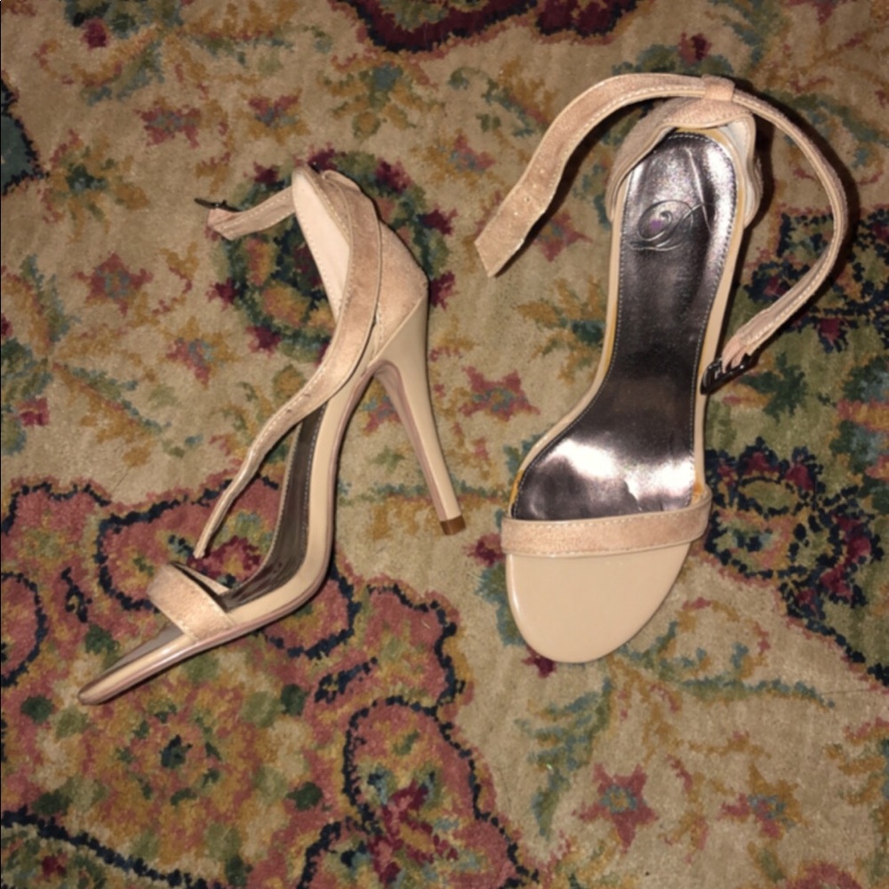 Ankle strap heels
